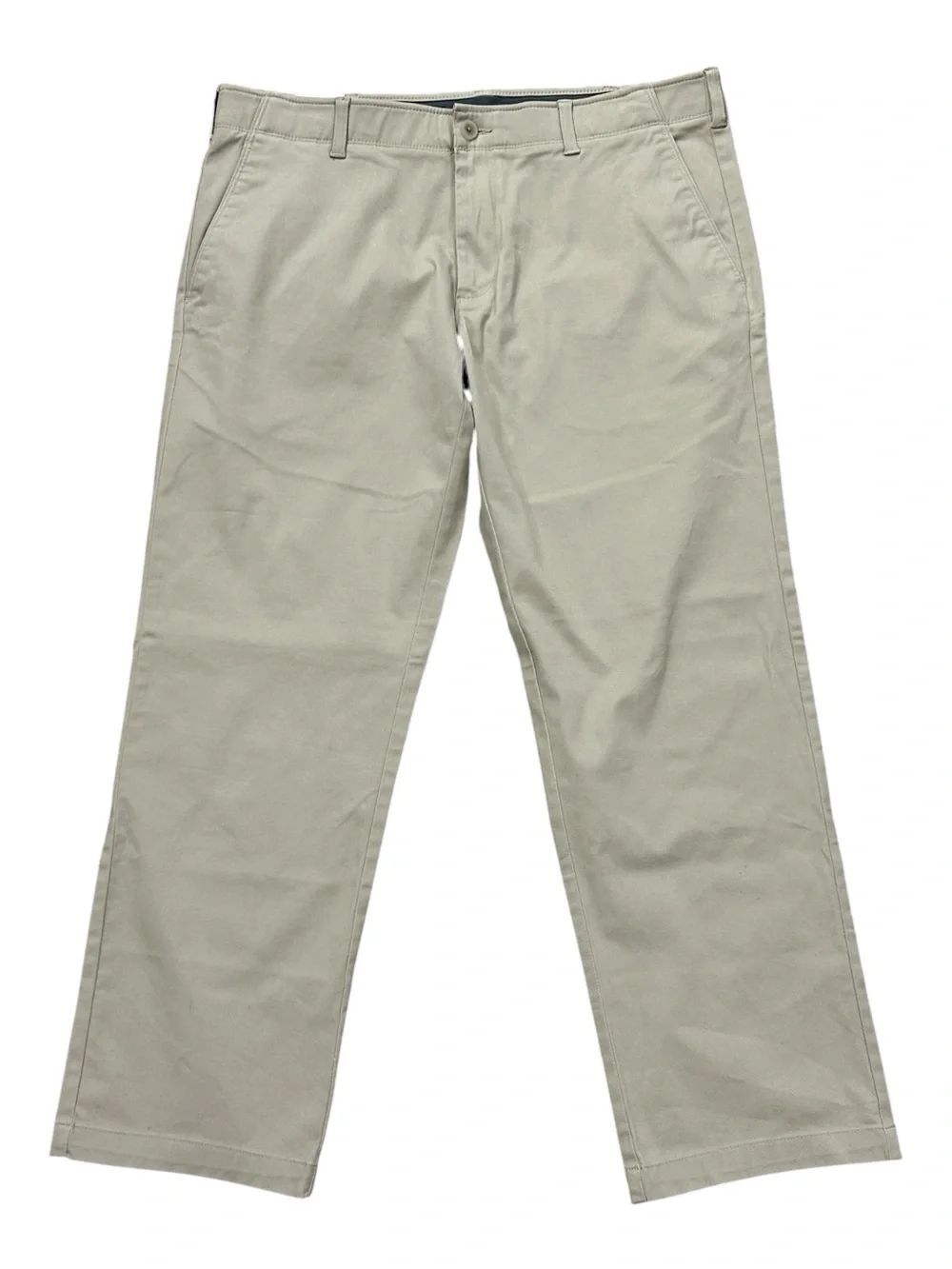 NEW Haggar In Motion Straight Fit Pants- Light Tan